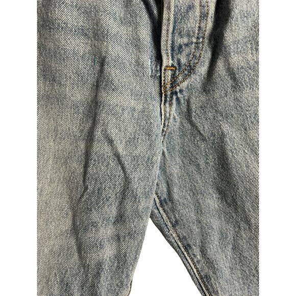 Levi’s Icon Fit High Rise Straight Ankle Denim Blue Jeans Size 30 - Picture 15 of 16
